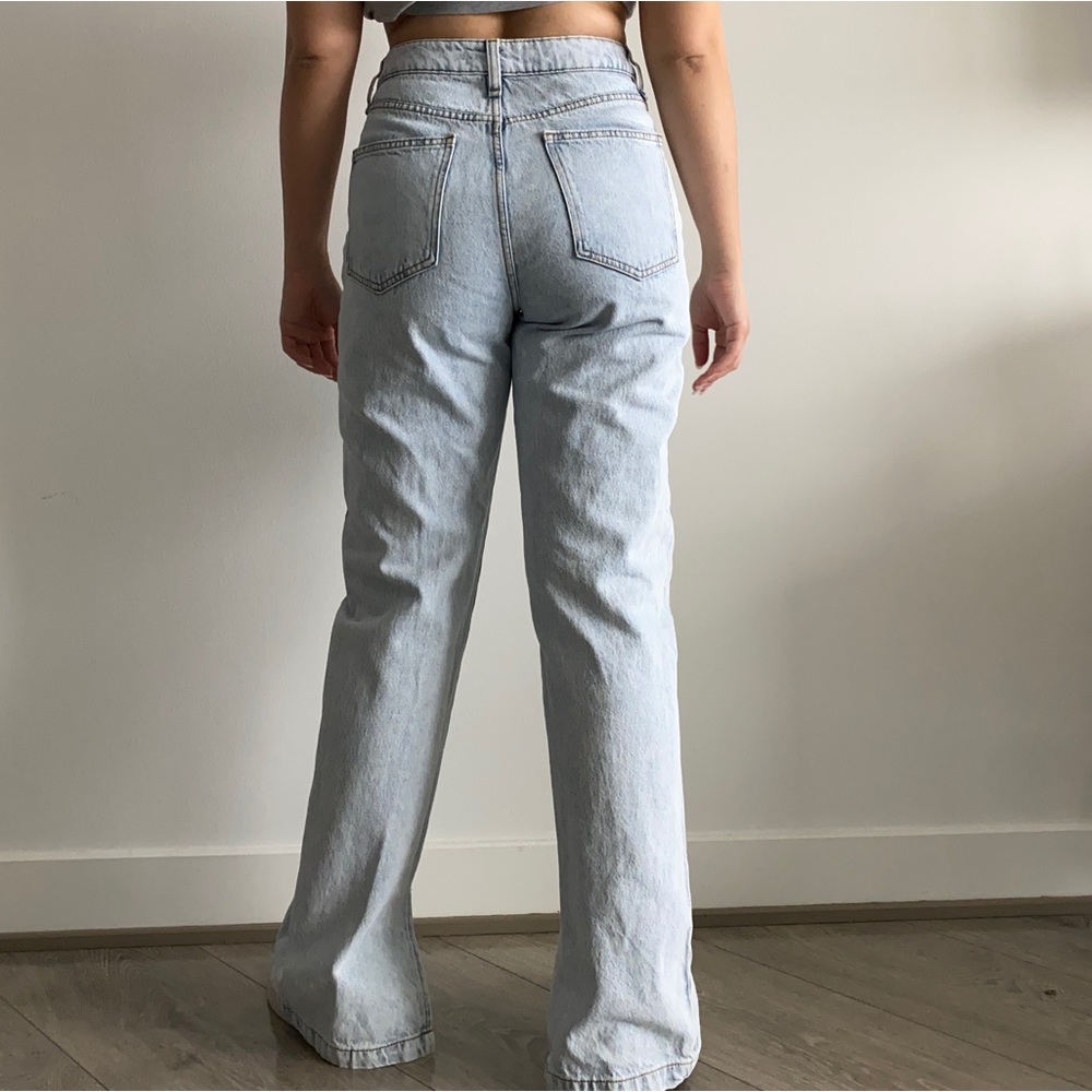 Mom Slit Straight Jean - Picture 10 of 13
